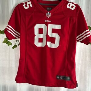 NFL Kids Red 49ers #85 Football Jersey